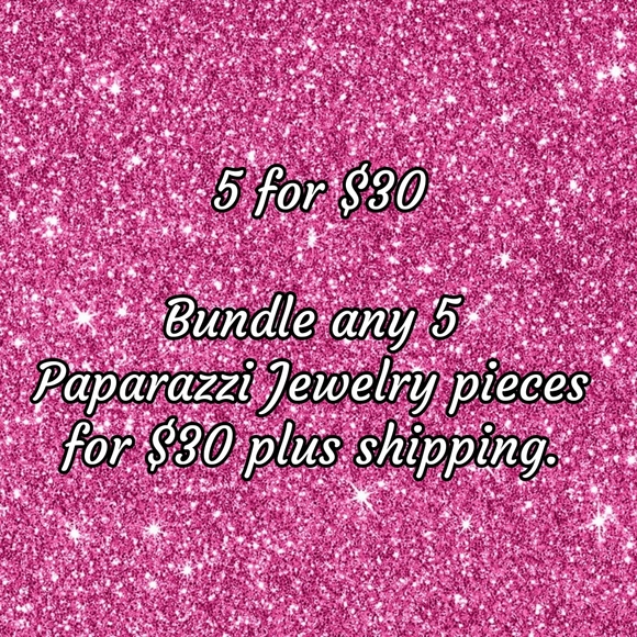 5 for $30 ~ Paparazzi ROCK STAR Necklace and Earrings - Picture 4 of 4